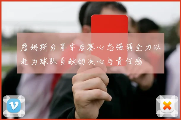 詹姆斯分享季后赛心态强调全力以赴为球队贡献的决心与责任感